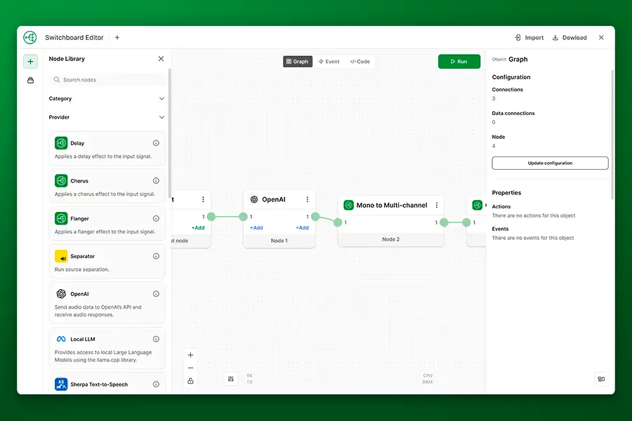 Switchboard Editor (beta)